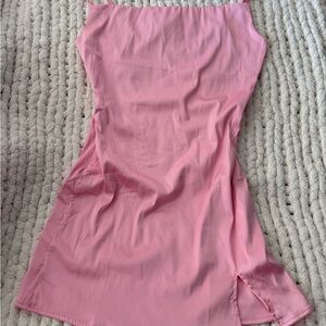 Pink Sleeveless Dress